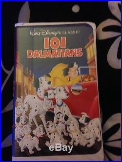 Walt Disney 101 Dalmations VHS Black Diamond Classic