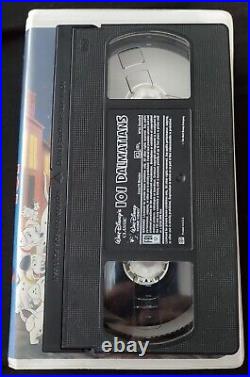 Walt Disney 101 Dalmations VHS Tape Rare 1992 Walt Disney Black Diamond Classics