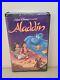 Walt Disney Aladdin VHS Black Diamond Classics RARE BLACK CLAMSHELL SEALED NEW