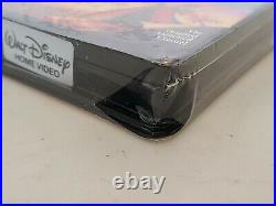 Walt Disney Aladdin VHS Black Diamond Classics RARE BLACK CLAMSHELL SEALED NEW