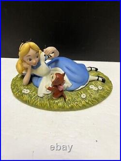 Walt Disney Alice & Dinah River Bank Reverie Alice In Wonderland Le Coa Wdcc