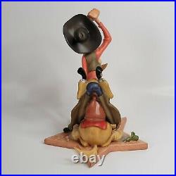 Walt Disney American Folk Heroes Pecos Bill Figurine WDCC Preowned