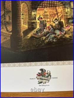 Walt Disney Art Classics Pirates The Final Scene Treasure Scene L. E. Print