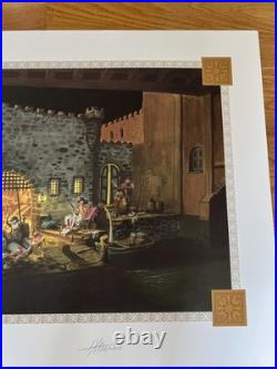 Walt Disney Art Classics Pirates The Final Scene Treasure Scene L. E. Print Walt Disney Art Classics Pirates The Final Scene Treasure Scene L. E. Print