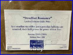 Walt Disney Art Classics, Steadfast RomanceLimited-Edition Giclée 271/300 COA