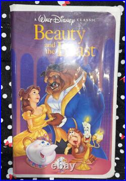 Walt Disney, Beauty And The Beast VCR Tape, Black Diamond Classic VHS