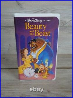 Walt Disney Beauty and the Beast 1992 RARE Black Diamond COLLECTORS VHS Classic