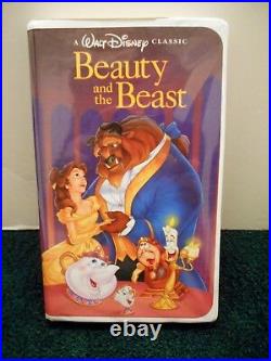 Walt Disney Beauty and the Beast (VHS, 1992) Black Diamond The Classics Edition