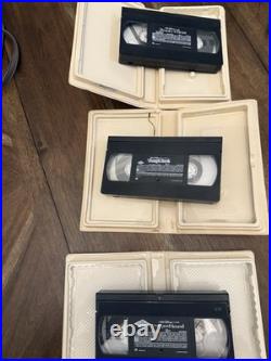 Walt Disney Black Diamond Classics Beauty & the Beast, Fox&Hound Jungle Book VHS