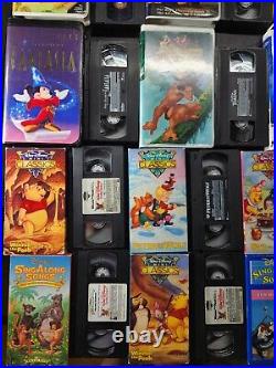 Walt Disney Black Diamond, Classics, Masterpiece, & assorted lot of 29 VHS tapes