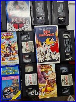 Walt Disney Black Diamond, Classics, Masterpiece, & assorted lot of 29 VHS tapes