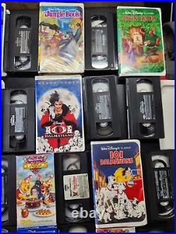 Walt Disney Black Diamond, Classics, Masterpiece, & assorted lot of 29 VHS tapes