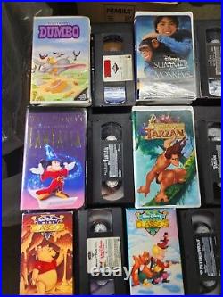 Walt Disney Black Diamond, Classics, Masterpiece, & assorted lot of 29 VHS tapes