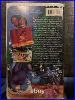 Walt Disney Black Diamond The Classics Aladdin VHS Movie 1662 NEW Free S/H