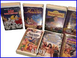 Walt Disney Black Diamond The Classics VHS Lot 12 of Top Collectible Movies