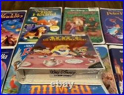 Walt Disney Black Diamond Vhs Movies Classic 14 Vhs Still Sealed Rare Find