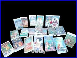 Walt Disney Black Diamond & Walt Disney Home Video Vhs Lot