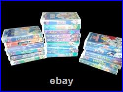 Walt Disney Black Diamond & Walt Disney Home Video Vhs Lot