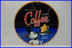 Walt Disney Blend Mickey's COFFEE Metal Sign-Disney Classic-VERY COLORFUL