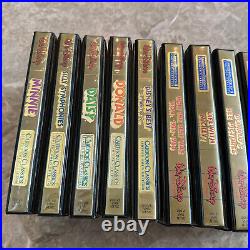 Walt Disney Cartoon Classics Limited Gold Edition VHS Lot of 10 Video Tapes