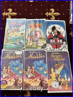 Walt Disney Cartoon Classics VHS Lot