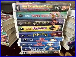 Walt Disney Cartoon Classics VHS Lot