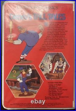 Walt Disney Cartoon Classics Vol 12 Tall Tales, Disney betamax, Disney betamax