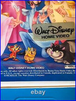 Walt Disney Cinderella Black Diamond #410 VHS 1988 RARE Excellent Condition