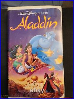 Walt Disney Classic Aladdin VHS 1993 Black Diamond Rare