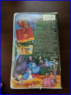 Walt Disney Classic Alladin clamshell case- origin classic VHS