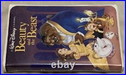 Walt Disney Classic Beauty And The Beast VHS Rare Black Diamond Movie Collector