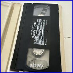 Walt Disney Classic Beauty And The Beast VHS Rare Black Diamond Movie History