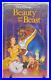 Walt Disney Classic Beauty and the Beast VHS Rare Black Diamond Movie Classic
