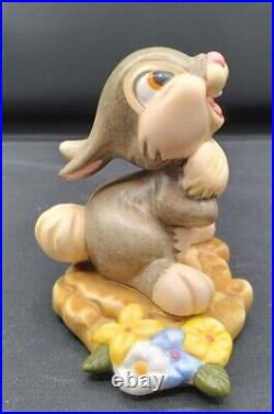 Walt Disney Classic Collection Figurines, Thumper, Thumpers Sister, Flower