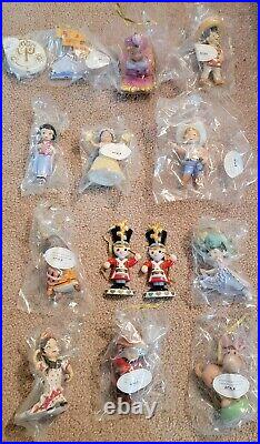 Walt Disney Classic Collection It's A Small World Christmas Ornament Set