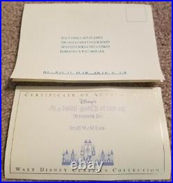 Walt Disney Classic Collection It's A Small World Christmas Ornament Set