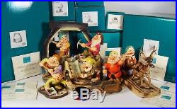 Walt Disney Classic Collection The Complete Dwarfs' Jewel Mine Set, Snow White