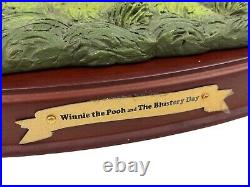 Walt Disney Classic Collections WDCC HIP! HIP! POOH-RAY! Blustery Day Damaged