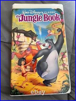 Walt Disney Classic The Jungle Book VHS Black Diamond Rare Vintage Good Cond