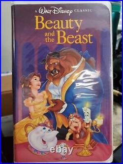Walt Disney Classic Vhs Black Diamond Beauty Amd The Beast