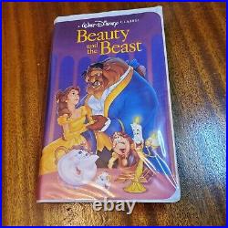 Walt Disney Classic and Rare Black Diamond Beauty And The Beast VHS