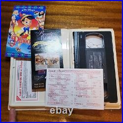 Walt Disney Classic and Rare Black Diamond Beauty And The Beast VHS