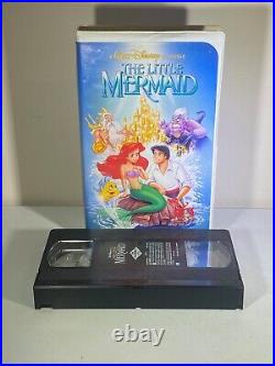 Walt Disney Classics, 1989 Little Mermaid Black Diamond Edition VHS Tape #913