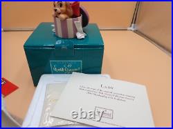 Walt Disney Classics A Perfectly Beautiful Little Lady withPRINTS! COA BOX 1999