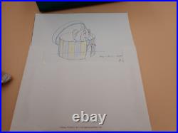 Walt Disney Classics A Perfectly Beautiful Little Lady withPRINTS! COA BOX 1999