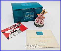 Walt Disney Classics Alice In Wonderland And The King Of Hearts Coa Wdcc No Wand