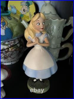 Walt Disney Classics Alice in Wonderland Figurine Yes Your Majesty COA Vintage