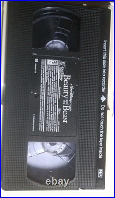 Walt Disney Classics Beauty And The Beast RARE VHS BLACK DIAMOND