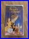 Walt Disney Classics Beauty And The Beast RARE VHS BLACK DIAMOND With OG RECEIPT