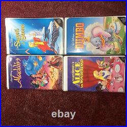 Walt Disney Classics Black Diamond VHS Set Of 11 Whole Lot